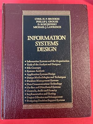 Seller image for Information Systems Design. for sale by Plurabelle Books Ltd