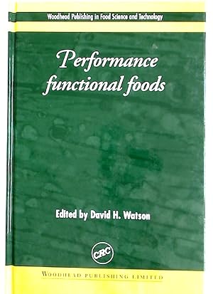 Bild des Verkufers fr Performance Functional Foods. zum Verkauf von Plurabelle Books Ltd