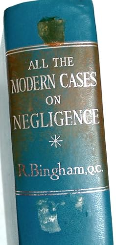 Bild des Verkufers fr All the Modern Cases on Negligence. First Edition. zum Verkauf von Plurabelle Books Ltd