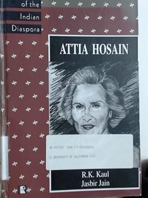 Seller image for Attia Hosain: A Diptych Volume. for sale by Plurabelle Books Ltd