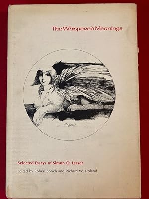 Seller image for The Whispered Meanings. Selected Essays of Simon O. Lesser. for sale by Plurabelle Books Ltd