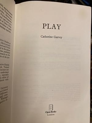 Seller image for Play. for sale by Plurabelle Books Ltd