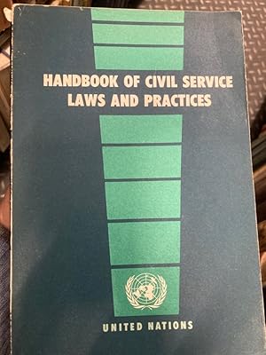 Handbook of Civil Service Laws and Practices. (Department of Economic and Social Affairs Public A...
