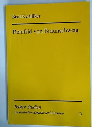 Imagen del vendedor de Reinfrid von Braunschweig. a la venta por Plurabelle Books Ltd