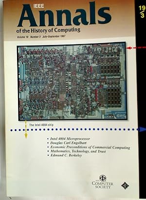 Seller image for IEEE Annals of the History of Computing. Volume 19, Number 3. for sale by Plurabelle Books Ltd