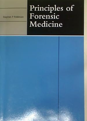 Seller image for Principles of Forensic Medicine. for sale by Plurabelle Books Ltd