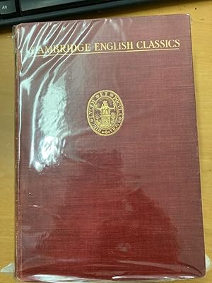 Bild des Verkufers fr The English Writings of Abraham Cowley. Poems: Miscellanies, The Mistress, Pindarique Odes, etc. Ed. A R Waller. zum Verkauf von Plurabelle Books Ltd