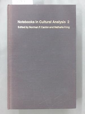 Seller image for Notebooks in Cultural Analysis. An Annual Review: Volume 2. for sale by Plurabelle Books Ltd