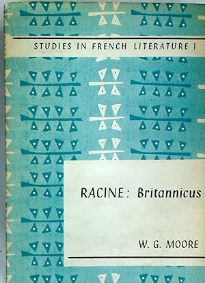 Seller image for Racine: Britannicus. for sale by Plurabelle Books Ltd