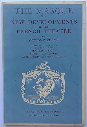 Imagen del vendedor de New Developments in the French Theatre. a la venta por Plurabelle Books Ltd