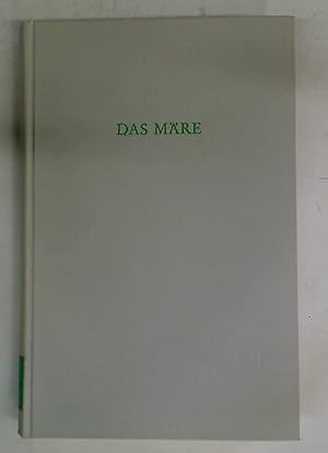 Bild des Verkufers fr Das Mre. Die Mittelhochdeutsche Versonovelle des Spteren Mittelalters. zum Verkauf von Plurabelle Books Ltd
