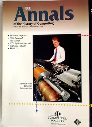 Seller image for IEEE Annals of the History of Computing. Volume 20, Number 1. for sale by Plurabelle Books Ltd