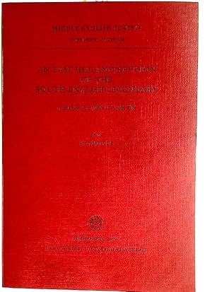 Bild des Verkufers fr An East Midland Revision of the South English Legendary. A Selection, from CUL Add 3039. zum Verkauf von Plurabelle Books Ltd