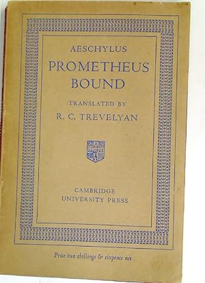 Seller image for Prometeus Bound. for sale by Plurabelle Books Ltd