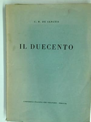 Imagen del vendedor de Il Duecento. a la venta por Plurabelle Books Ltd