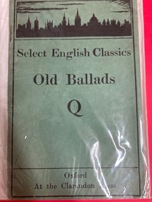 Old Ballads.