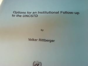 Seller image for Options for an Institutional Follow-Up to the UNCSTD. for sale by Plurabelle Books Ltd