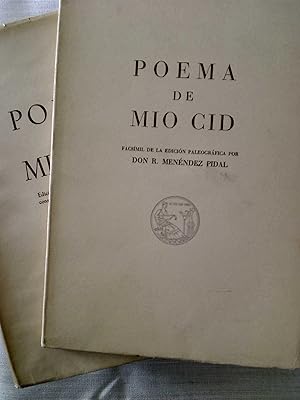 Poema de mio Cid. Edición Facsimil del Codice de Per Abat, conservado en la Biblioteca Nacional.