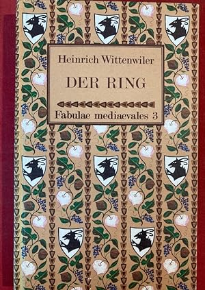 Seller image for Der Ring. Nach der Ausgabe Edmund Wiessners bertragen und mit einer Einleitung versehen von Helmut Birkhan. for sale by Plurabelle Books Ltd