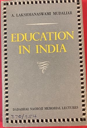 Bild des Verkufers fr Education in India. zum Verkauf von Plurabelle Books Ltd