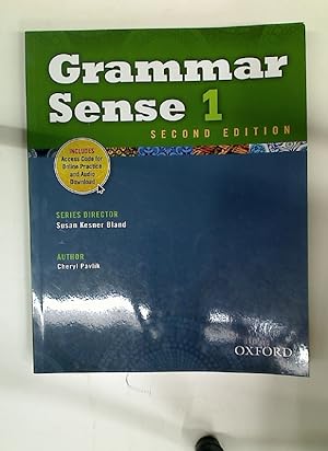 Bild des Verkufers fr Grammar Sense 1. Second Edition. zum Verkauf von Plurabelle Books Ltd