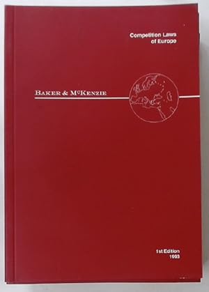 Bild des Verkufers fr Competition Laws of Europe. First Edition. zum Verkauf von Plurabelle Books Ltd
