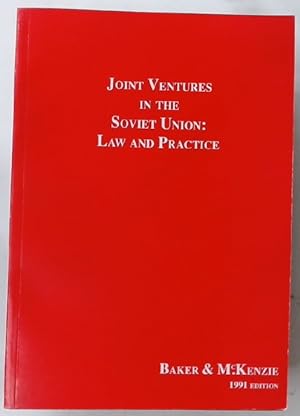 Bild des Verkufers fr Joint Ventures in the Soviet Union. 1991 Edition. zum Verkauf von Plurabelle Books Ltd