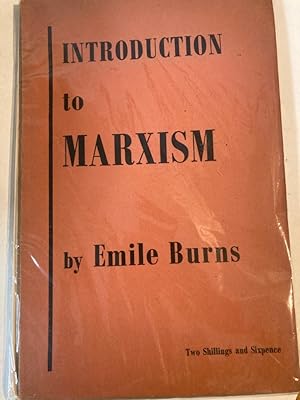 Seller image for Introduction to Marxism. for sale by Plurabelle Books Ltd