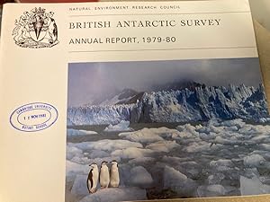 Bild des Verkufers fr British Antarctic Survey. Annual Report, 1979-80. zum Verkauf von Plurabelle Books Ltd