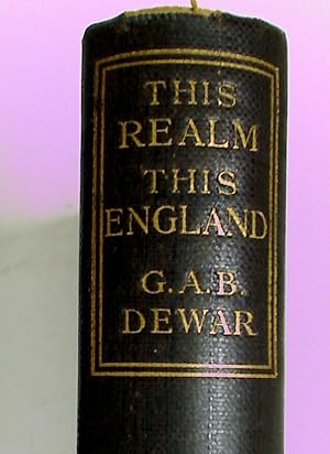 Seller image for This Realm, This England. for sale by Plurabelle Books Ltd