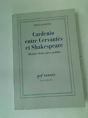 Bild des Verkufers fr Cardenio entre Cervantes et Shakespeare. zum Verkauf von Plurabelle Books Ltd