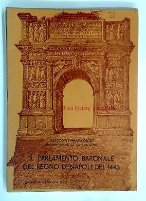 Immagine del venditore per Il Parlamento baronale del Regno di Napoli del 1443. venduto da Plurabelle Books Ltd