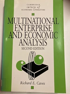 Bild des Verkufers fr Multinational Enterprise and Economic Analysis. zum Verkauf von Plurabelle Books Ltd