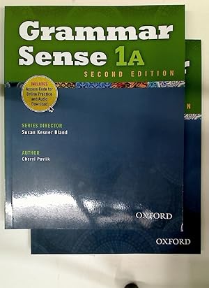 Bild des Verkufers fr Grammar Sense 1a and 1b. Two Volume Set. Second Edition. zum Verkauf von Plurabelle Books Ltd