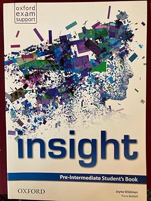 Imagen del vendedor de Insight. Pre-Intermediate Workbook. a la venta por Plurabelle Books Ltd