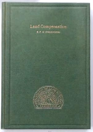 Imagen del vendedor de Land Compensation: A Study of Compensation Determination. a la venta por Plurabelle Books Ltd