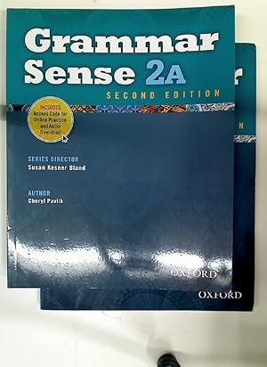 Seller image for Grammar Sense 2a and 2b. Two Volume Set. Second Edition. for sale by Plurabelle Books Ltd