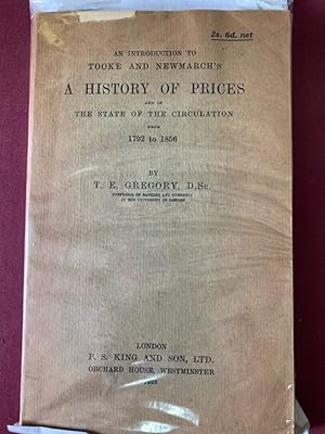 An Introduction to Tooke and Newmarch's A History of Prices and of the State of Circulation from ...