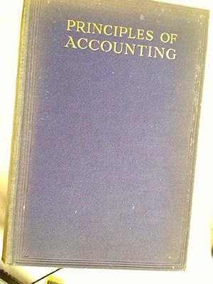 Seller image for Principles of Accounting. for sale by Plurabelle Books Ltd