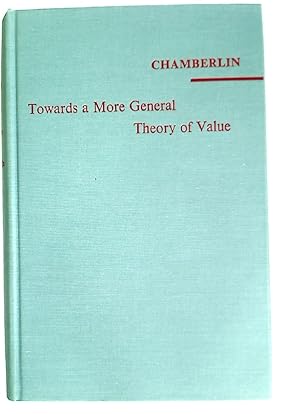 Bild des Verkufers fr Towards a More General Theory of Value. zum Verkauf von Plurabelle Books Ltd