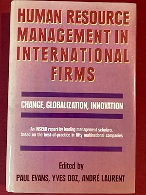 Bild des Verkufers fr Human Resource Managment in International Firms. Change, Globalization, Innovation. zum Verkauf von Plurabelle Books Ltd