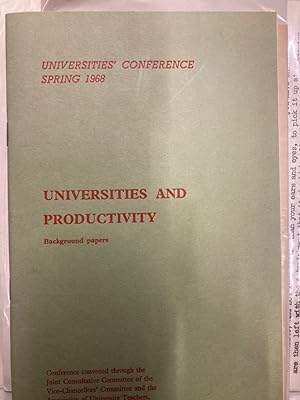 Seller image for The Productivity of Universities. for sale by Plurabelle Books Ltd