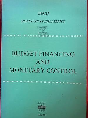 Bild des Verkufers fr Budget Financing and Monetary Control. zum Verkauf von Plurabelle Books Ltd