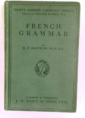 Seller image for French Grammar. for sale by Plurabelle Books Ltd