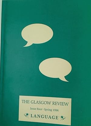 Bild des Verkufers fr Language. (The Glasgow Review. Issue Four. Spring 1996) zum Verkauf von Plurabelle Books Ltd