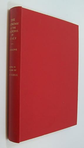 Seller image for The Economy of the Regions of Italy. for sale by Plurabelle Books Ltd