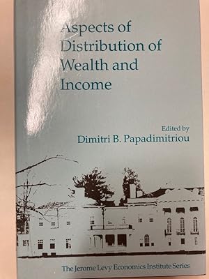 Bild des Verkufers fr Aspects of Distribution of Wealth and Income. zum Verkauf von Plurabelle Books Ltd