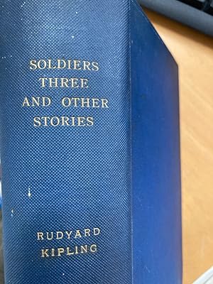 Bild des Verkufers fr Bound Collection of Kipling Titles from the Indian Railway Library. Soldiers Three; Story of the Gadsbys; In Black and White; Under the Deodars; Phantom Rickshaw; Wee Willie Winkie; The City of Dreadful Night. zum Verkauf von Plurabelle Books Ltd