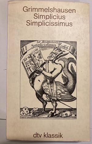 Bild des Verkufers fr Der Abenteuerliche Simplicissimus Teutsch. zum Verkauf von Plurabelle Books Ltd