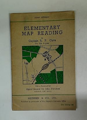 Bild des Verkufers fr Elementary Map Reading. zum Verkauf von Plurabelle Books Ltd